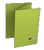 Faltblatt, gefalzt auf 12,0 cm x 18,0 cm, 6-seiter (Zickzackfalz)